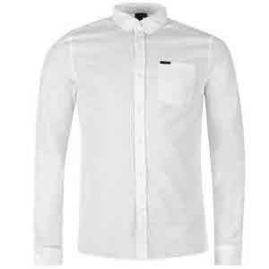 파이어트랩 베이직 옥스포드 셔츠 화이트 (Firetrap Basic Oxford Shirt White)